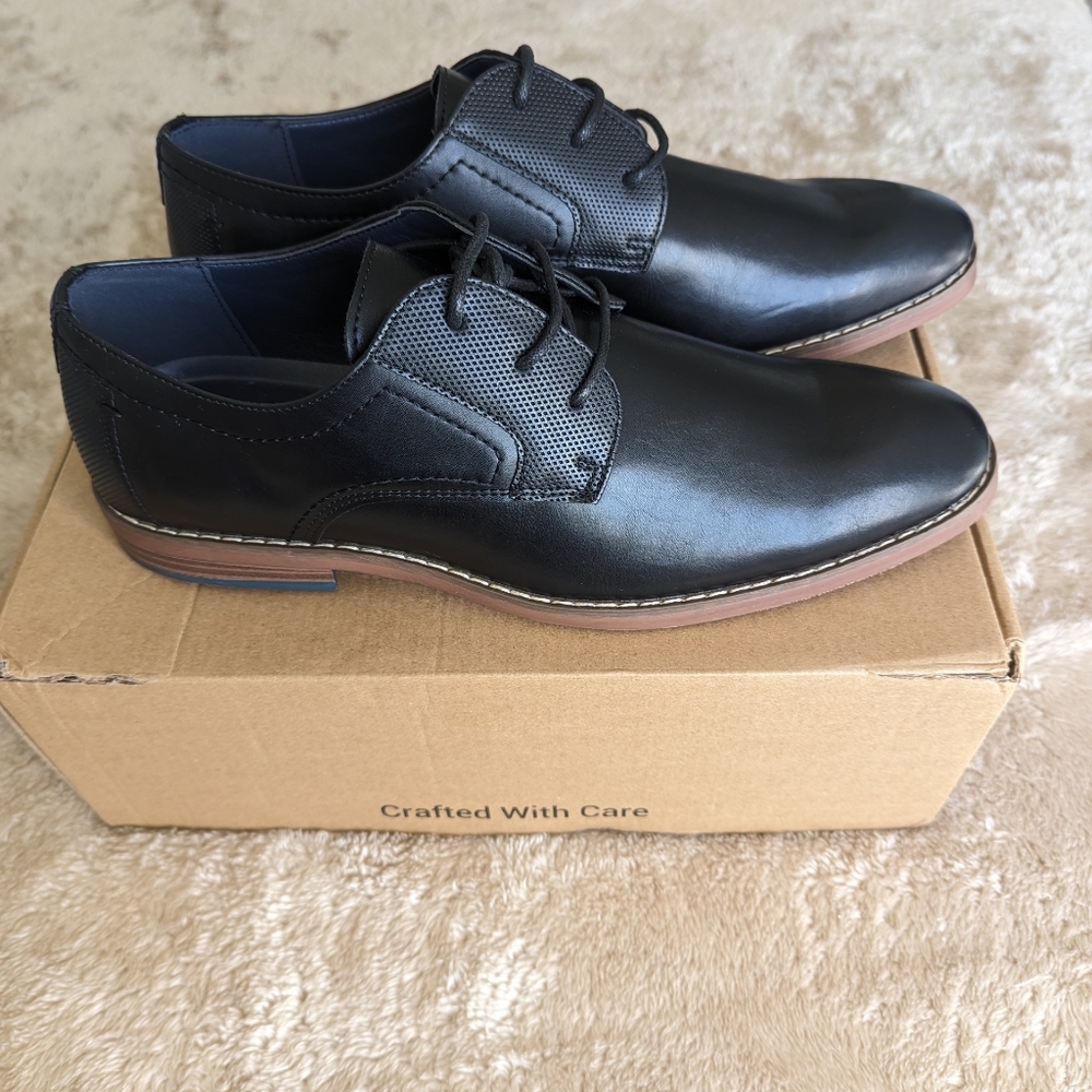 Reserved footwear New York rogue black men's shoes dress Oxfords size 10.5.